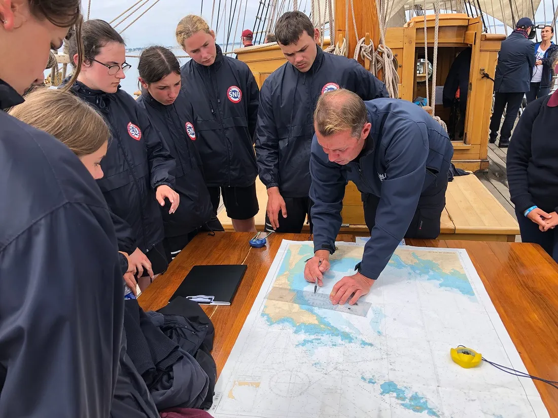 Les jeunes volontaires bretons en pleine activité